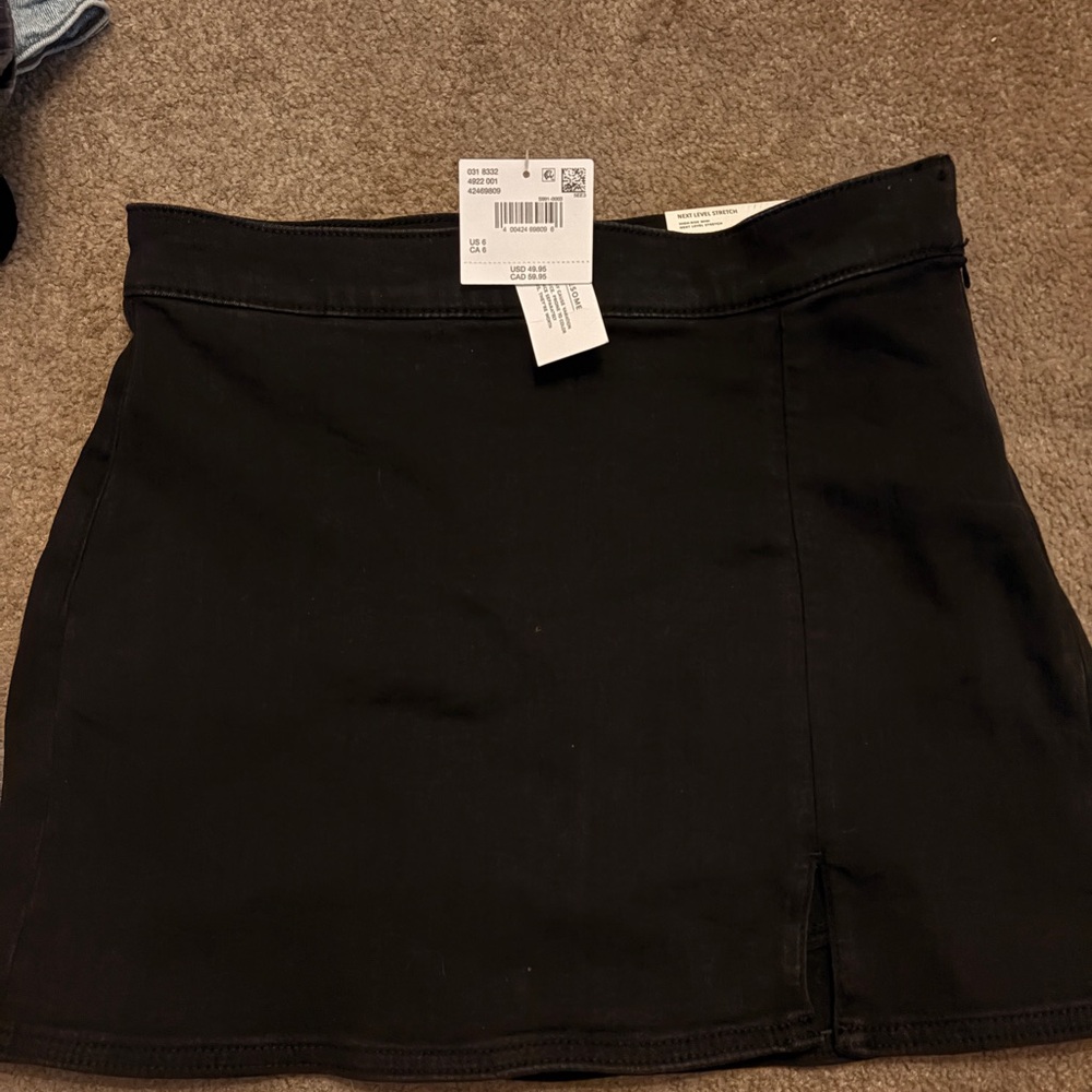 Black Mini Skirt